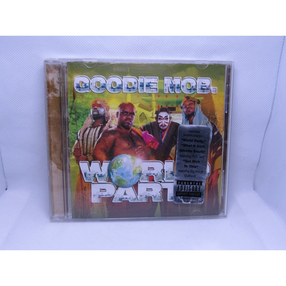 Goodie Mob – World Party CD 1999 feat TLC Big Boi OutKast Dirty South LaFace